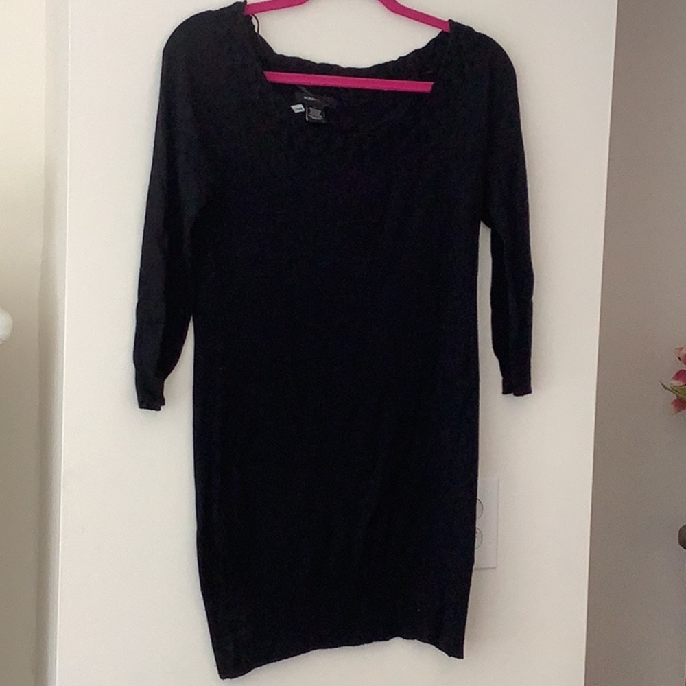 BCBGMaxazria black sweater NWOT
